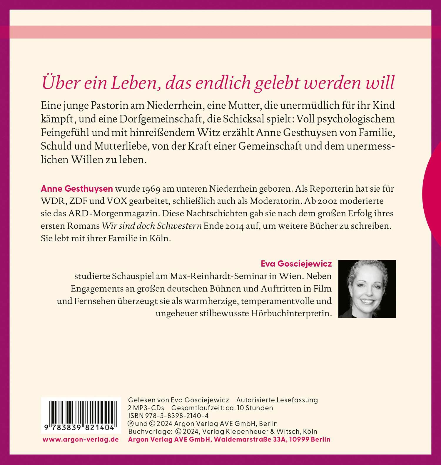 Rückseitencover Vielleicht hat das Leben Besseres vor