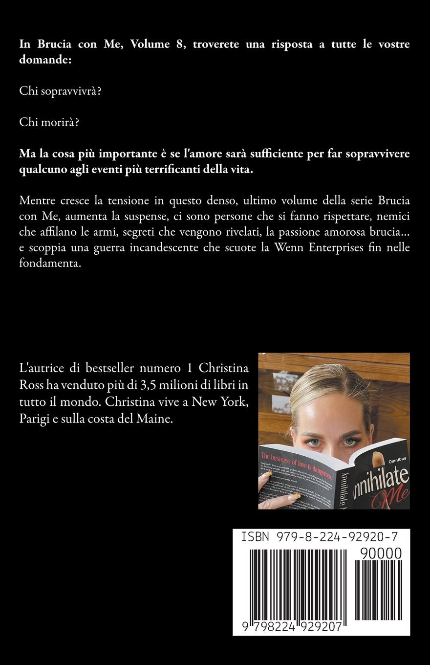 Rückseitencover Brucia con Me (Volume 8)