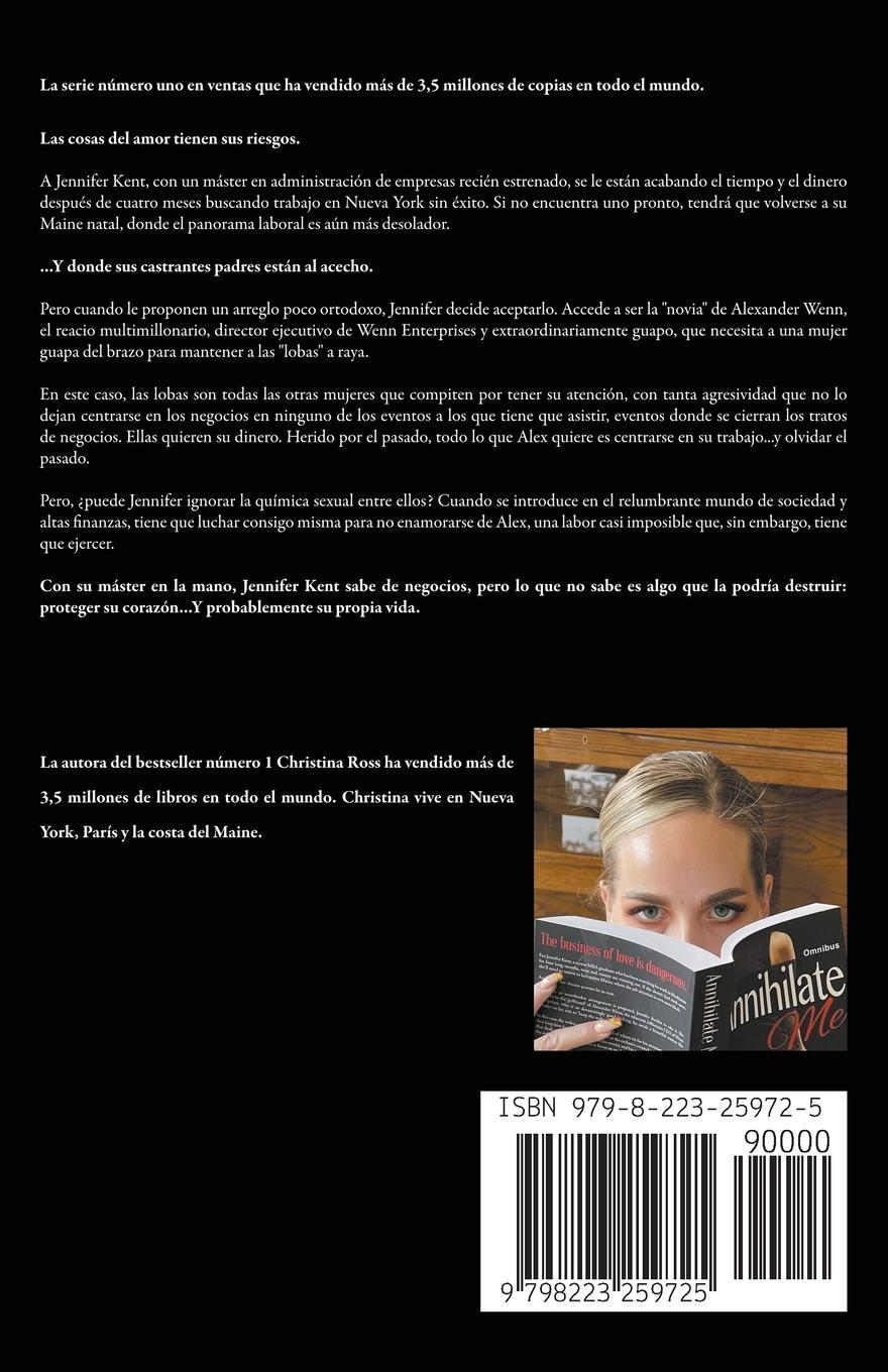 Rückseitencover Aniquílame