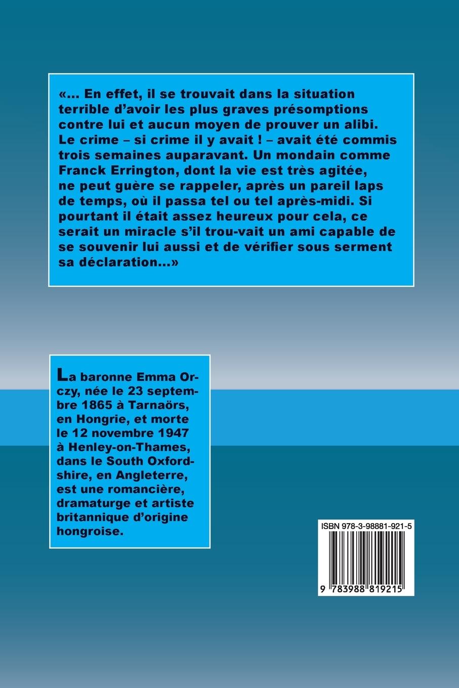 Rückseitencover Le Vieil Homme dans le coin