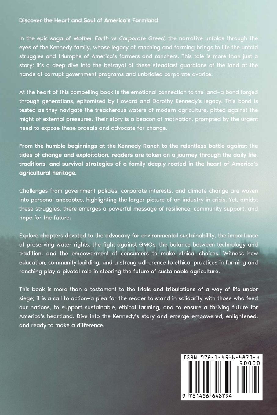 Rückseitencover Mother Earth vs Corporate Greed