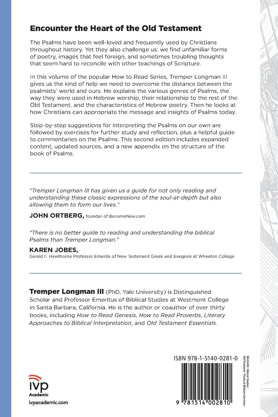 Rückseitencover How to Read the Psalms