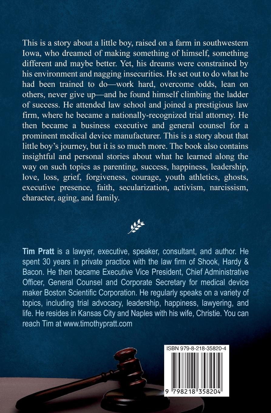 Rückseitencover A Journey Blessed-My Life and Learnings