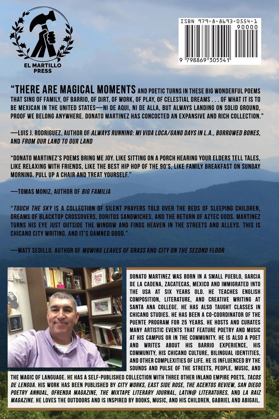 Rückseitencover Touch the Sky (Second Edition)