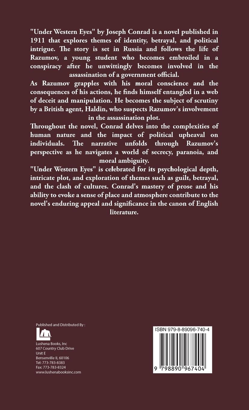 Rückseitencover Under Western Eyes