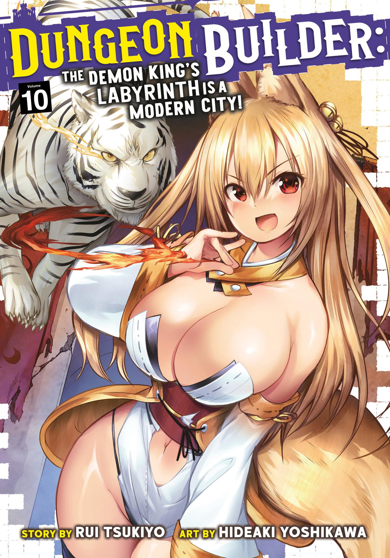 Vorderes Coverbild Dungeon Builder: The Demon King's Labyrinth Is a Modern City! (Manga) Vol. 10
