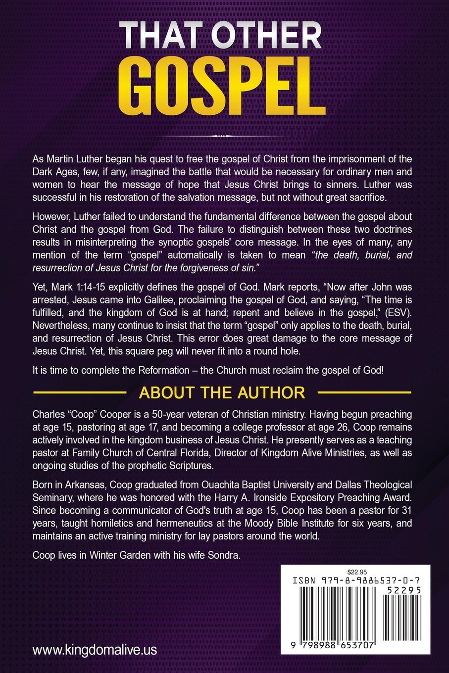 Rückseitencover That Other Gospel