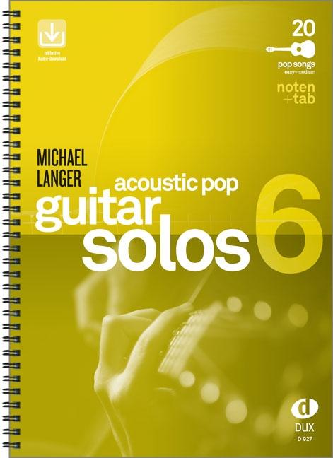 Vorderes Coverbild Acoustic Pop Guitar Solos 6