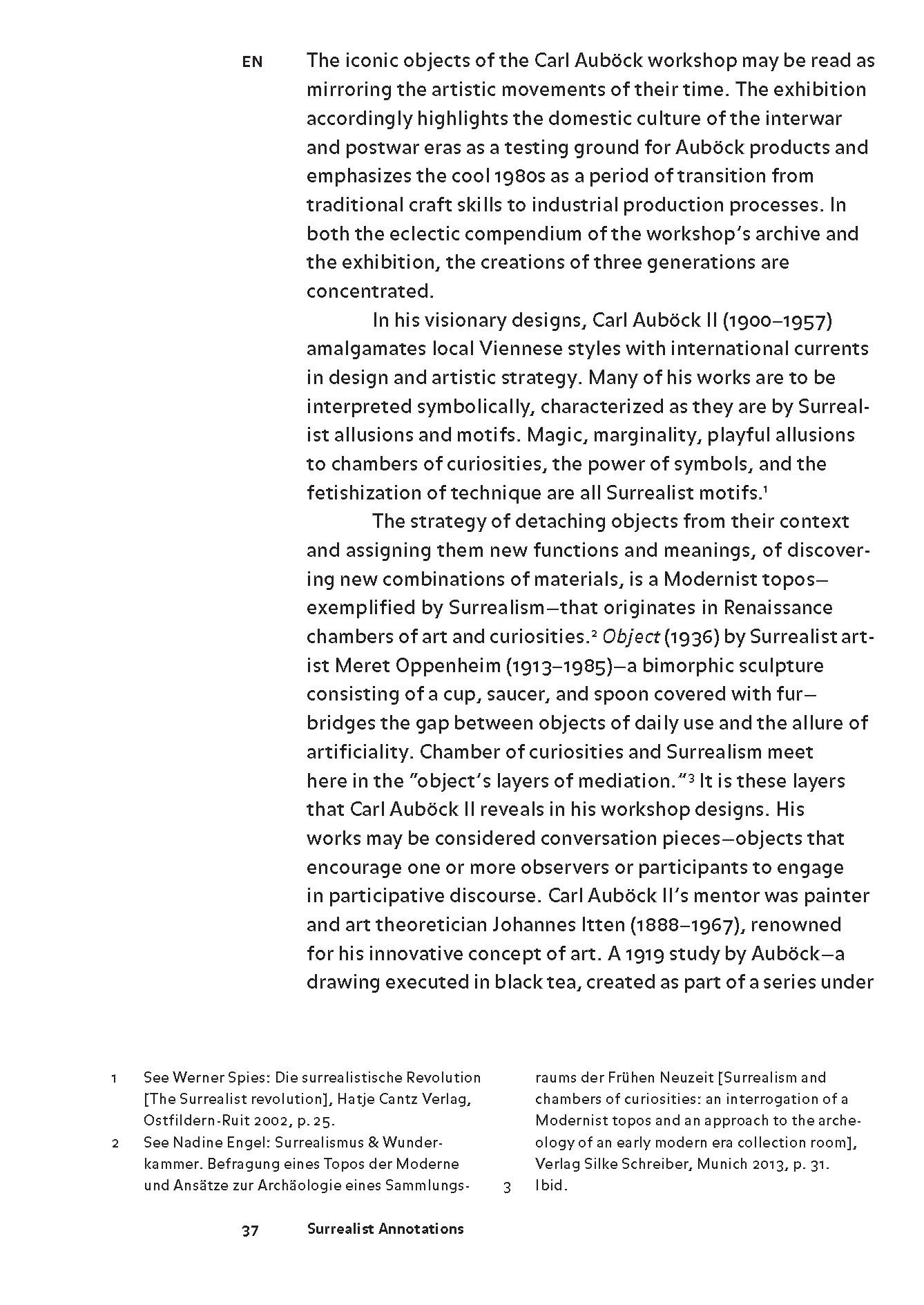 Beispielinhalt (Bild) Iconic Auböck