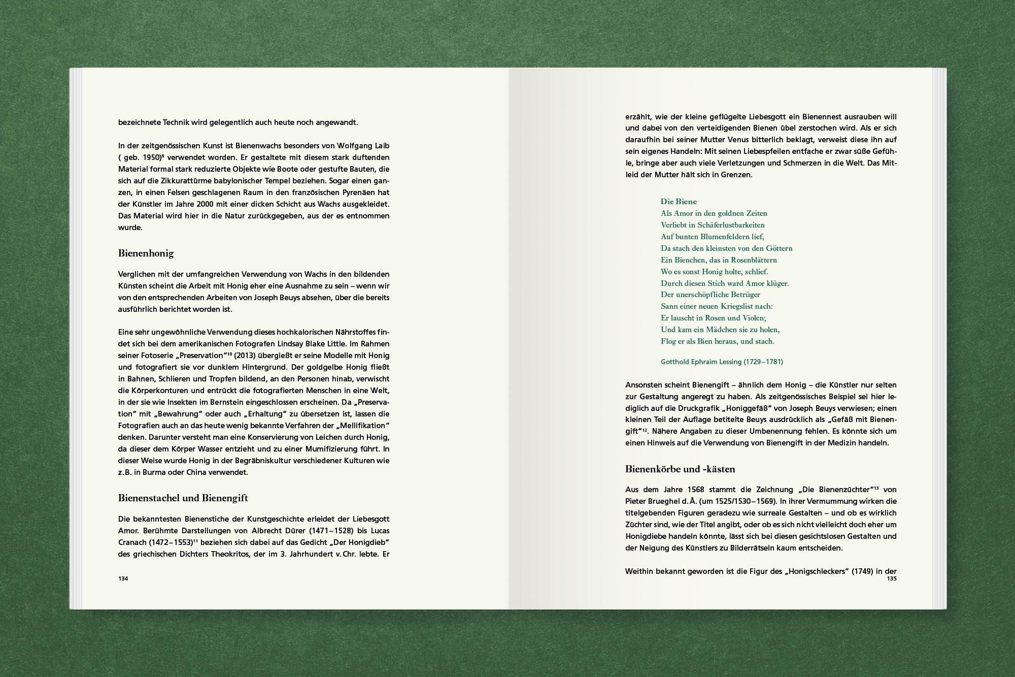 Beispielinhalt (Bild) Honig für Kunst & Gesellschaft