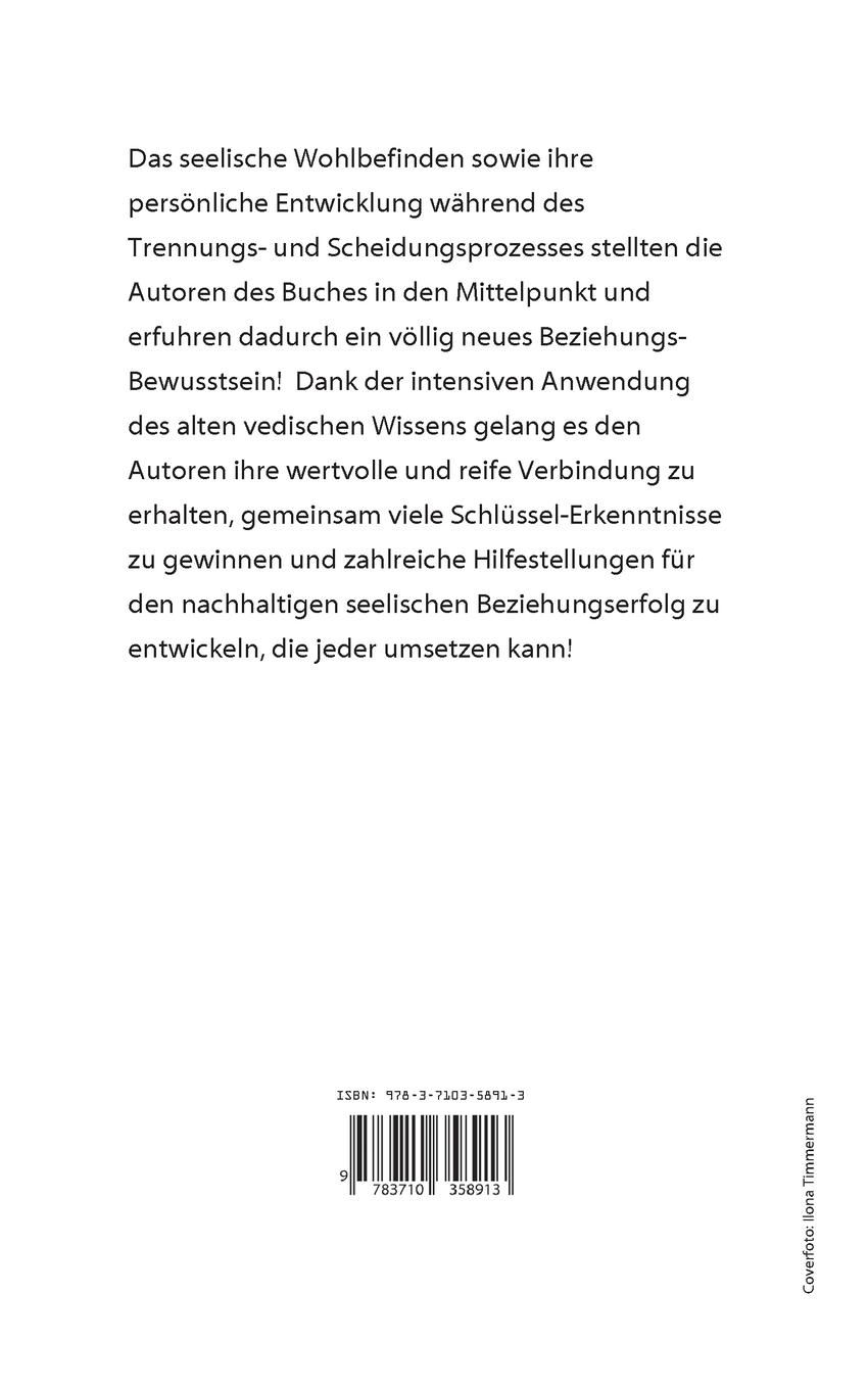 Rückseitencover Scheidung in Liebe