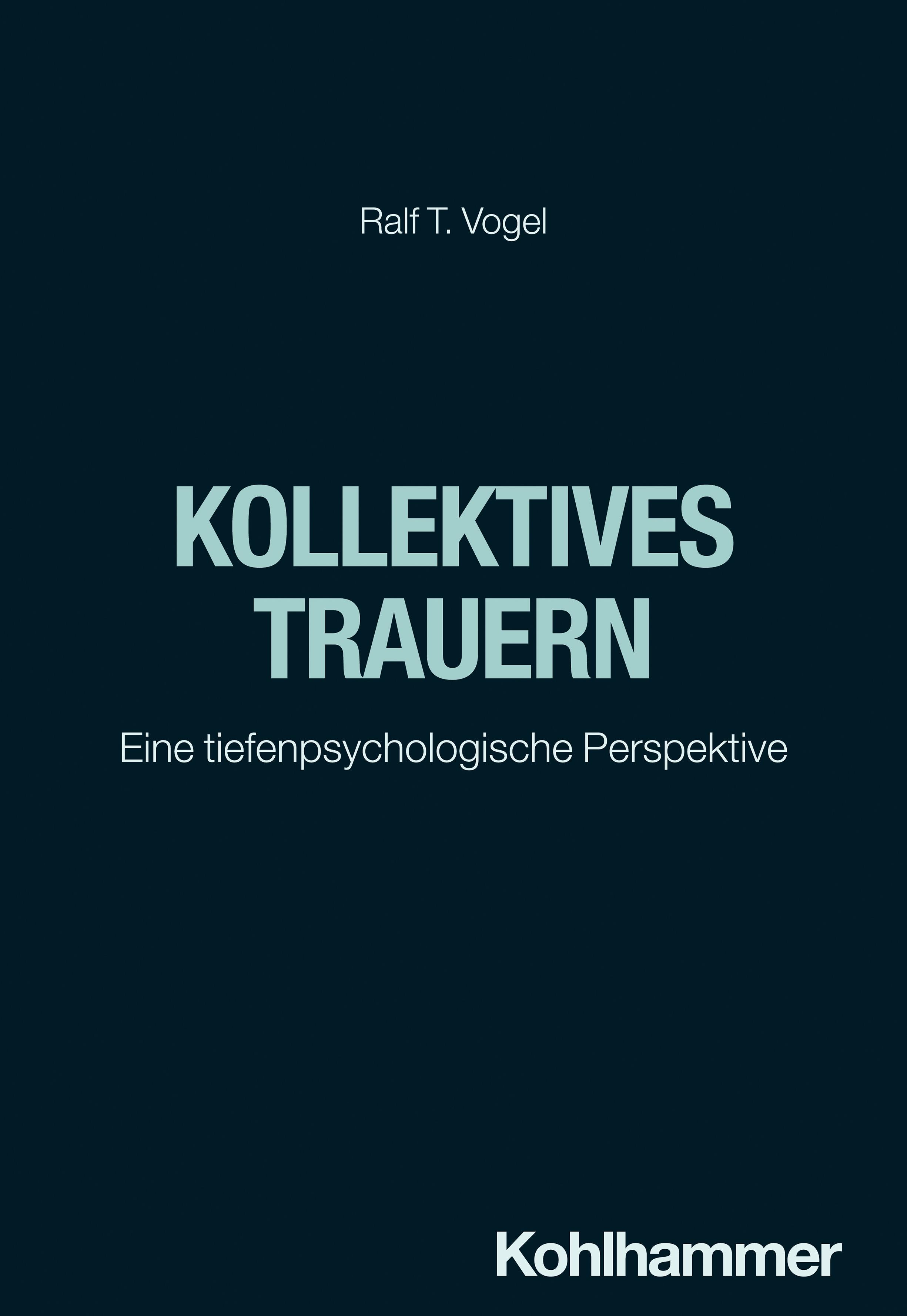 Vorderes Coverbild Kollektives Trauern