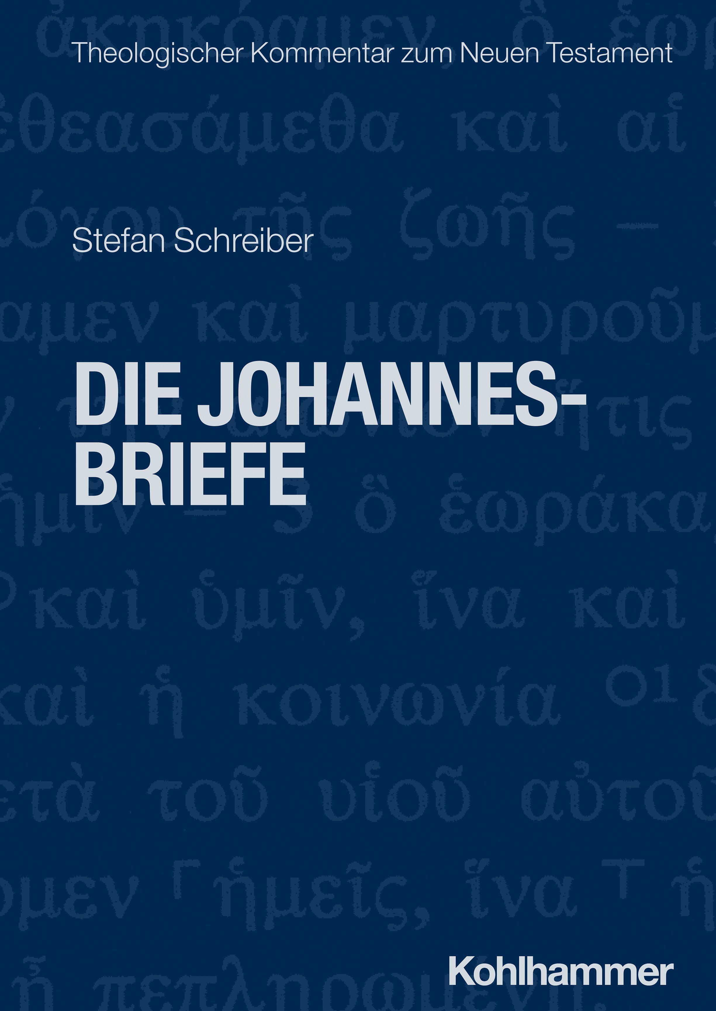 Vorderes Coverbild Die Johannesbriefe