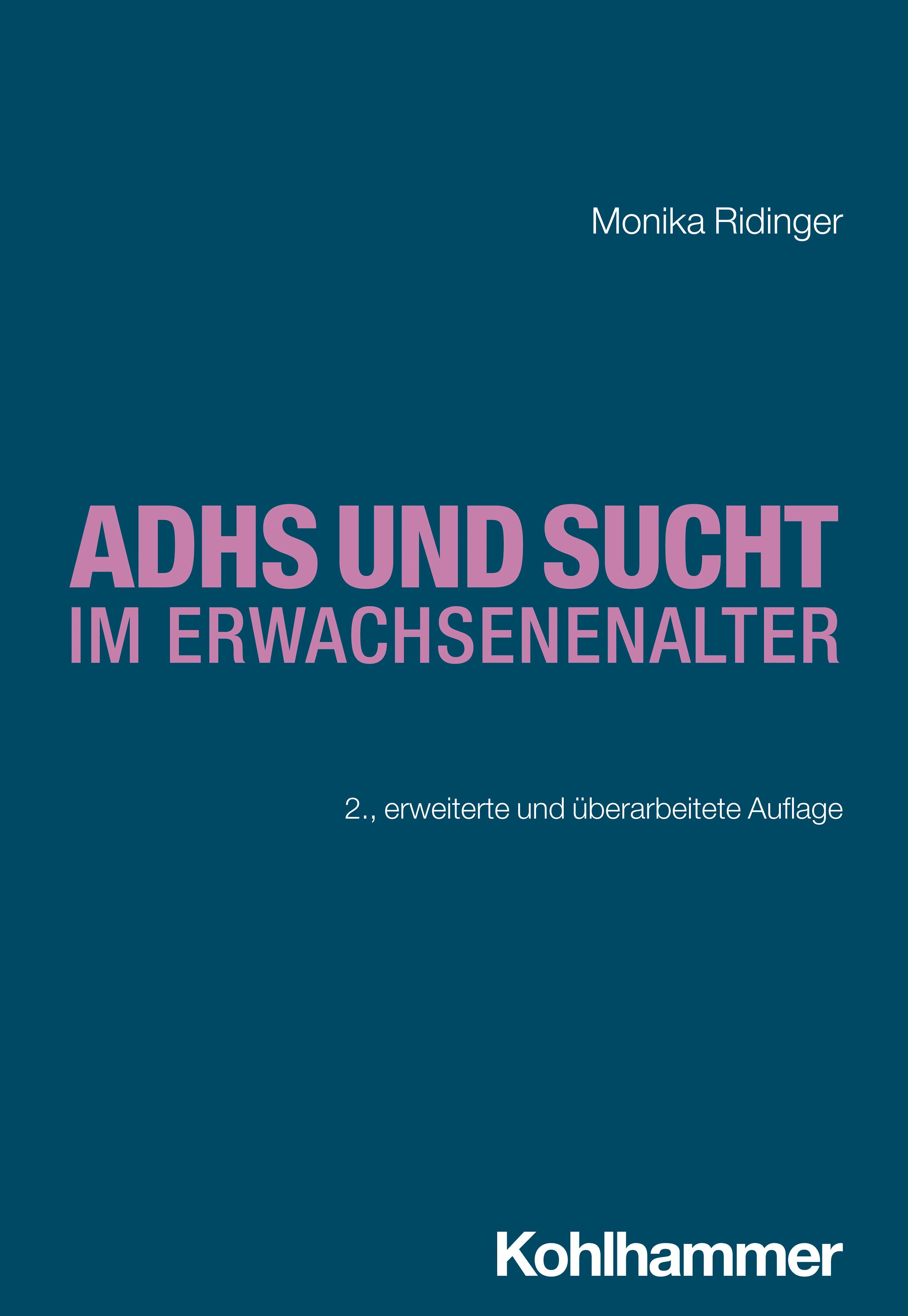 Vorderes Coverbild ADHS und Sucht im Erwachsenenalter