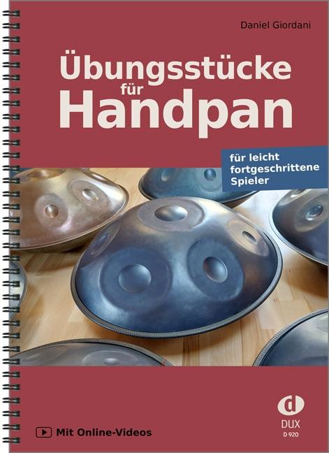 Vorderes Coverbild Übungsstücke für Handpan