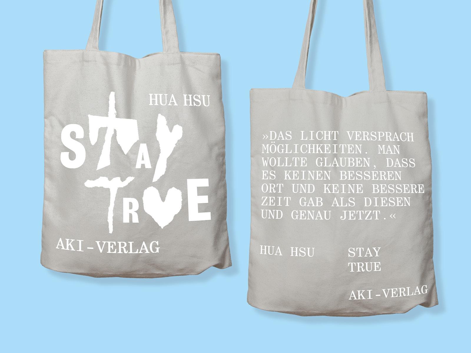 Vorderes Coverbild Stofftasche Stay True