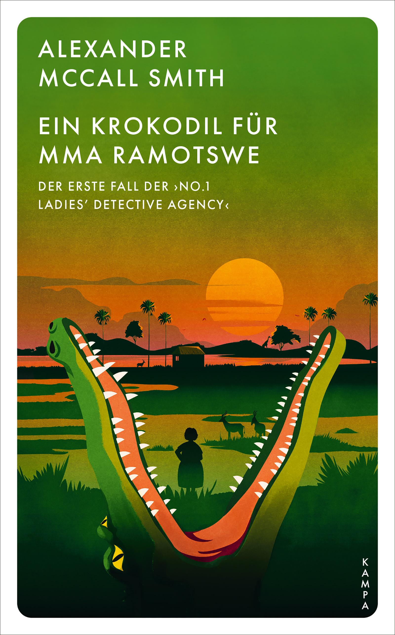 Vorderes Coverbild Ein Krokodil für Mma Ramotswe