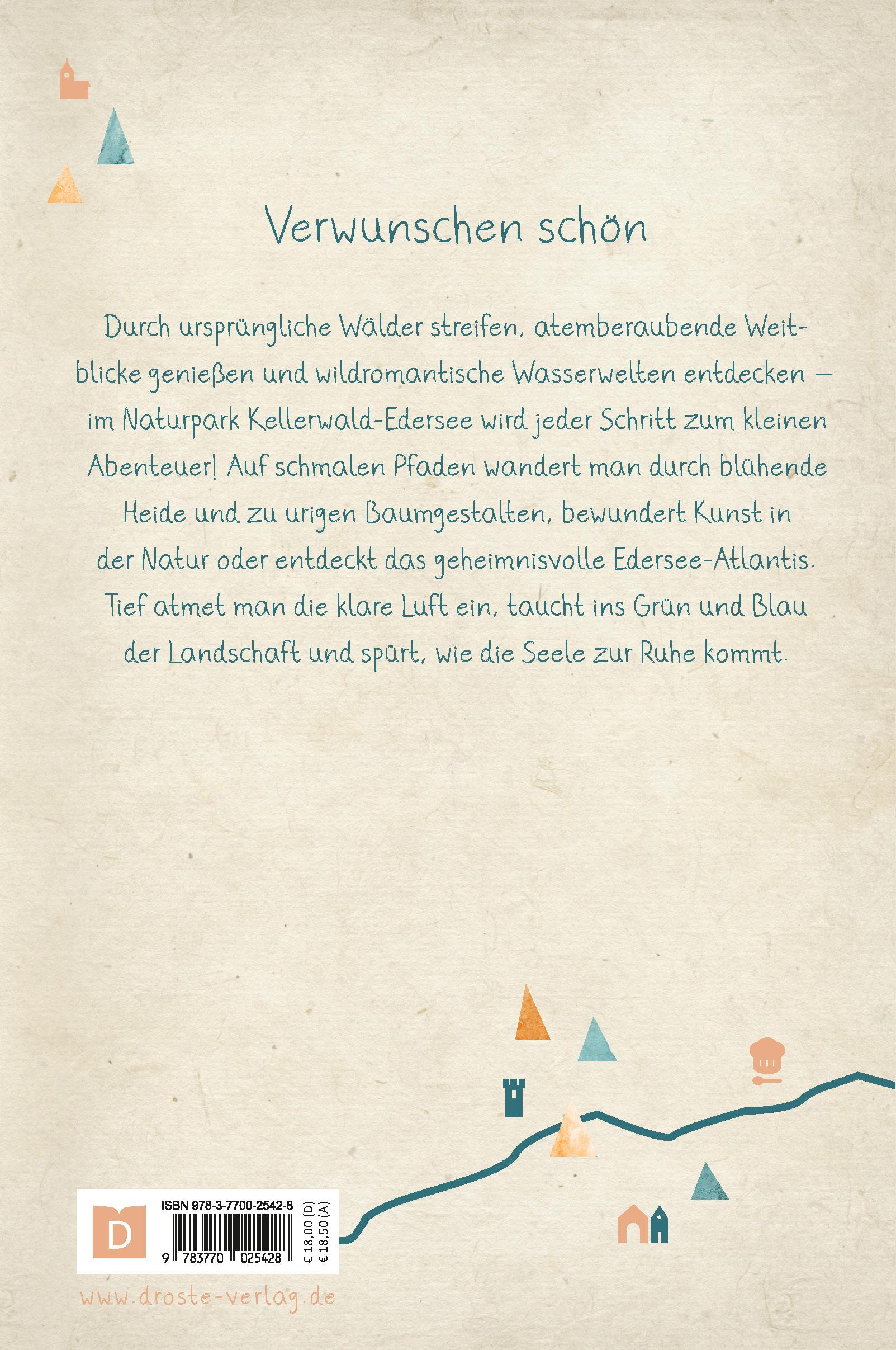 Rückseitencover Kellerwald - Mit Edersee. Wandern für die Seele