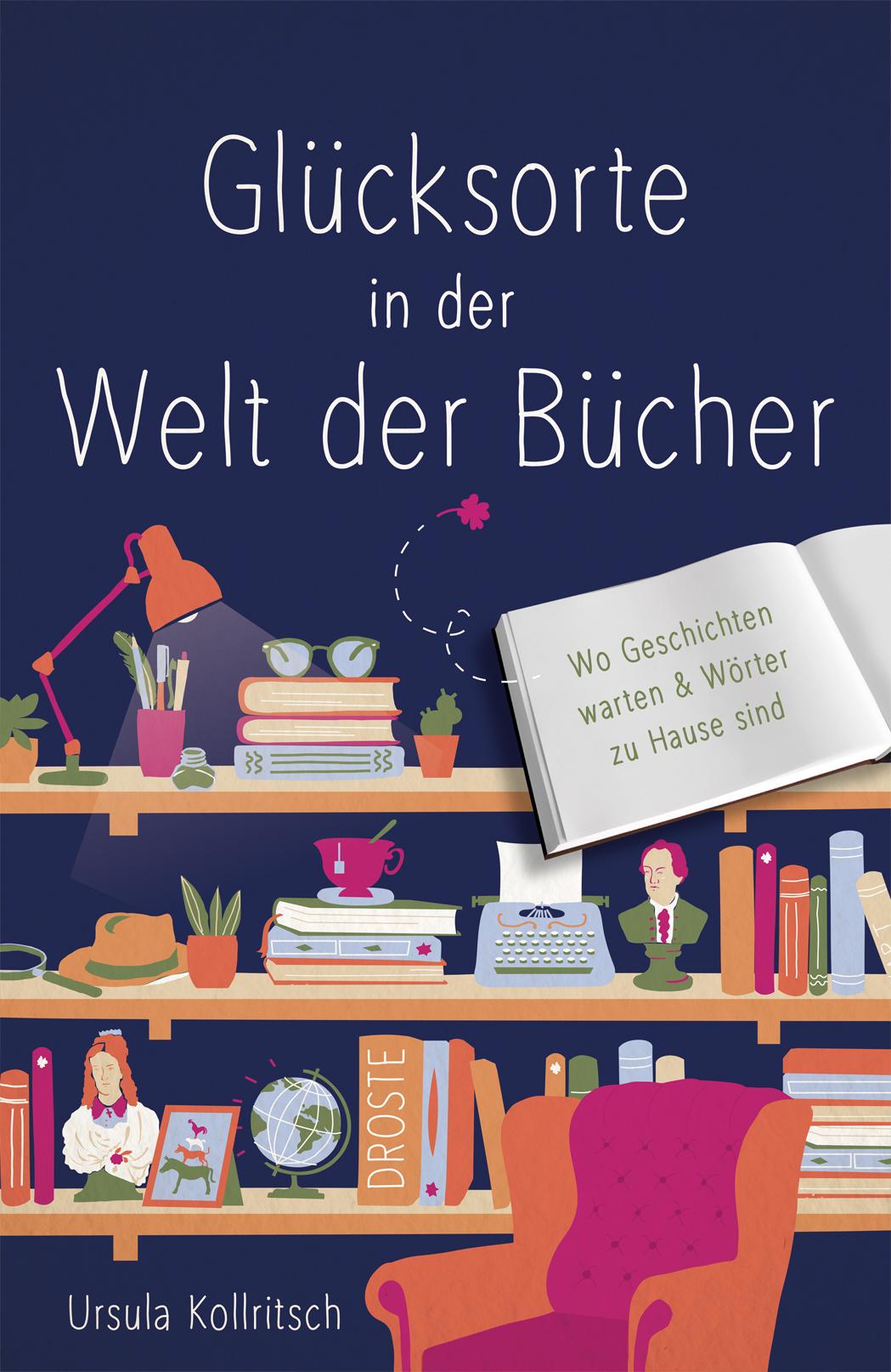 Vorderes Coverbild Glücksorte in der Welt der Bücher
