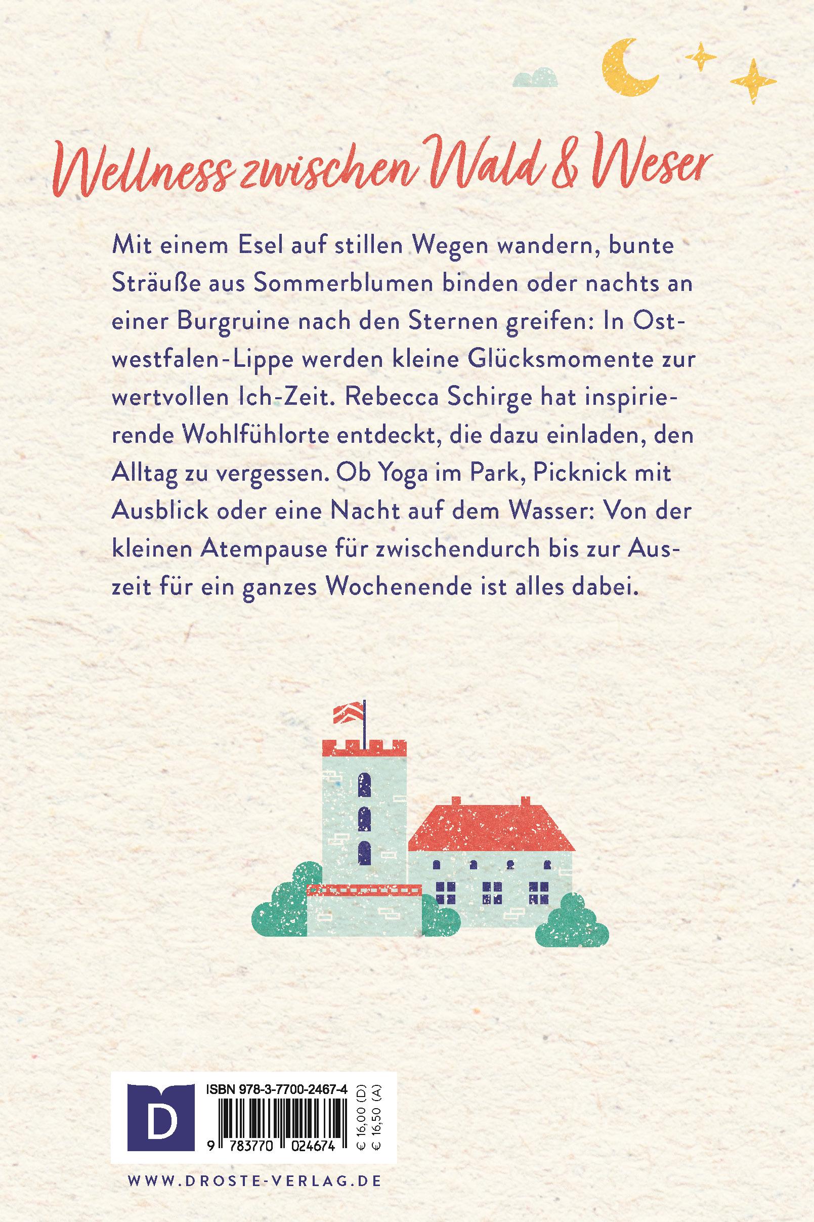 Rückseitencover Meine Auszeiten - Ostwestfalen-Lippe