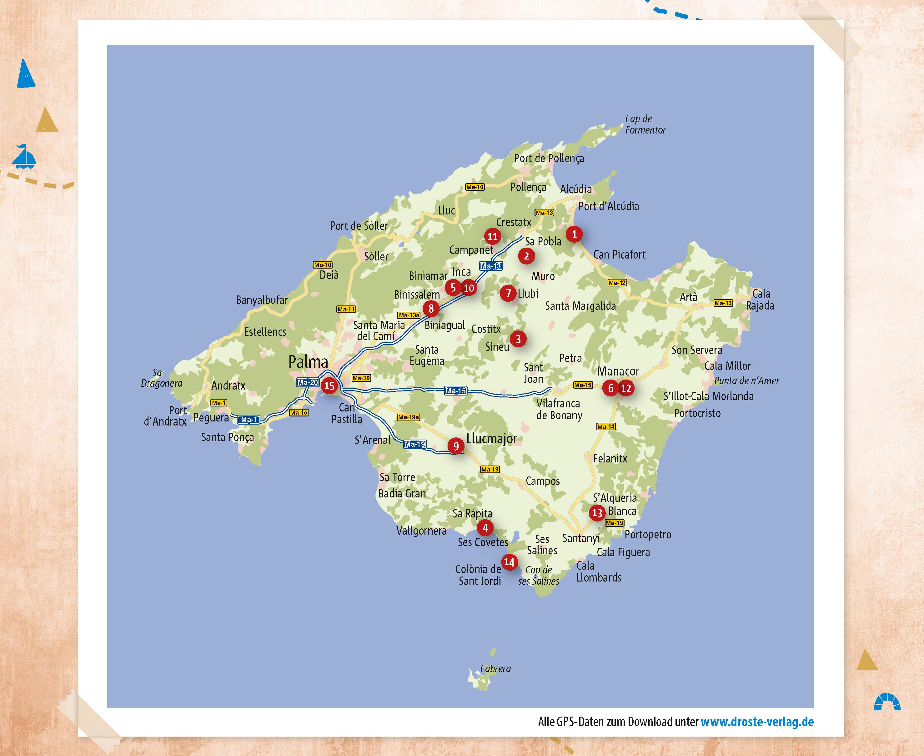 Beispielinhalt (Bild) Mallorca. Radeln für die Seele
