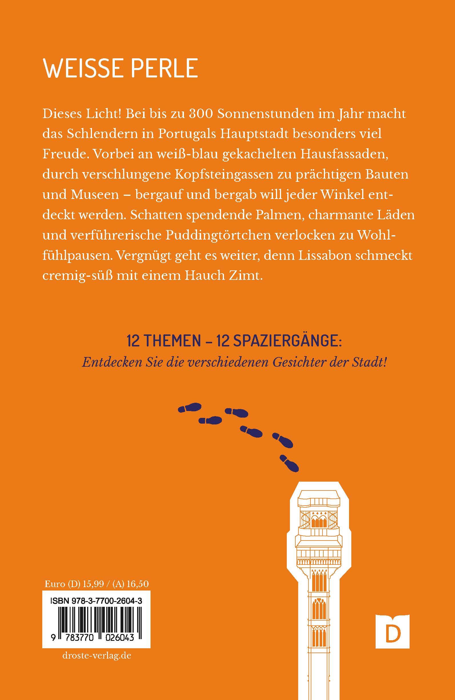 Rückseitencover Zu Fuß durch Lissabon