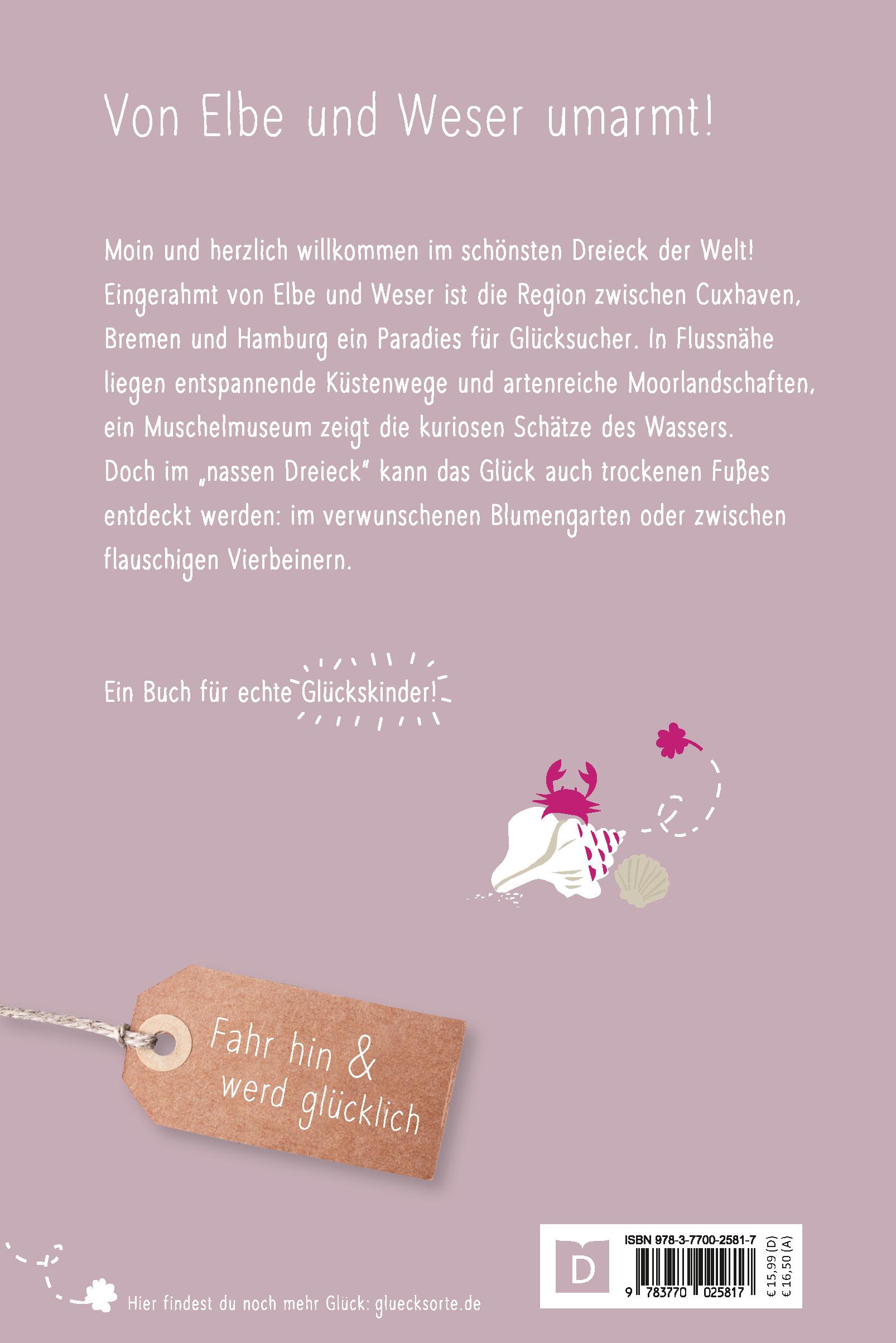 Rückseitencover Glücksorte im Elbe-Weser-Dreieck