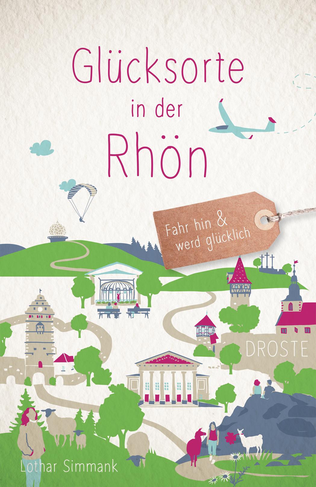 Vorderes Coverbild Glücksorte in der Rhön