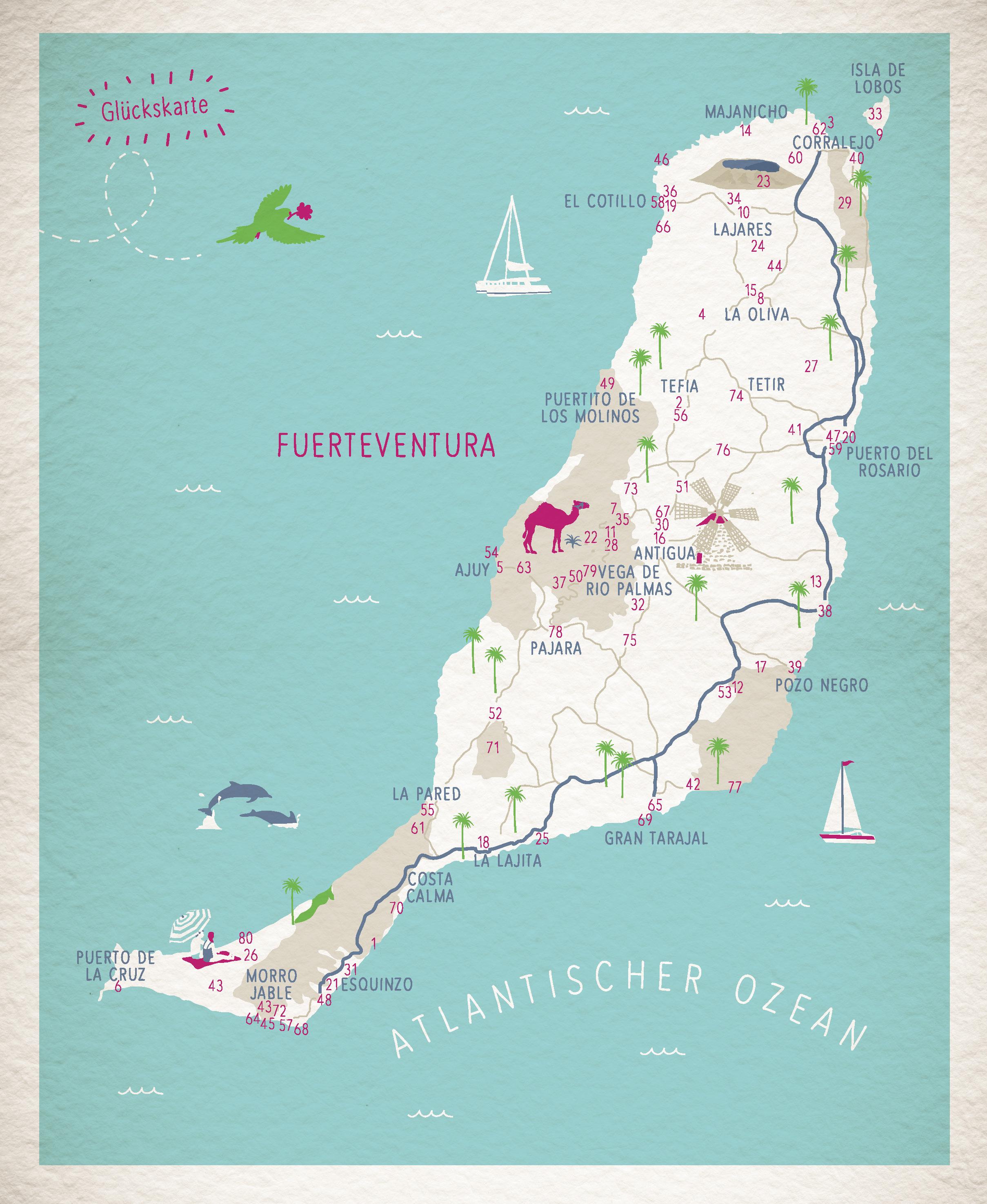 Beispielinhalt (Bild) Glücksorte auf Fuerteventura