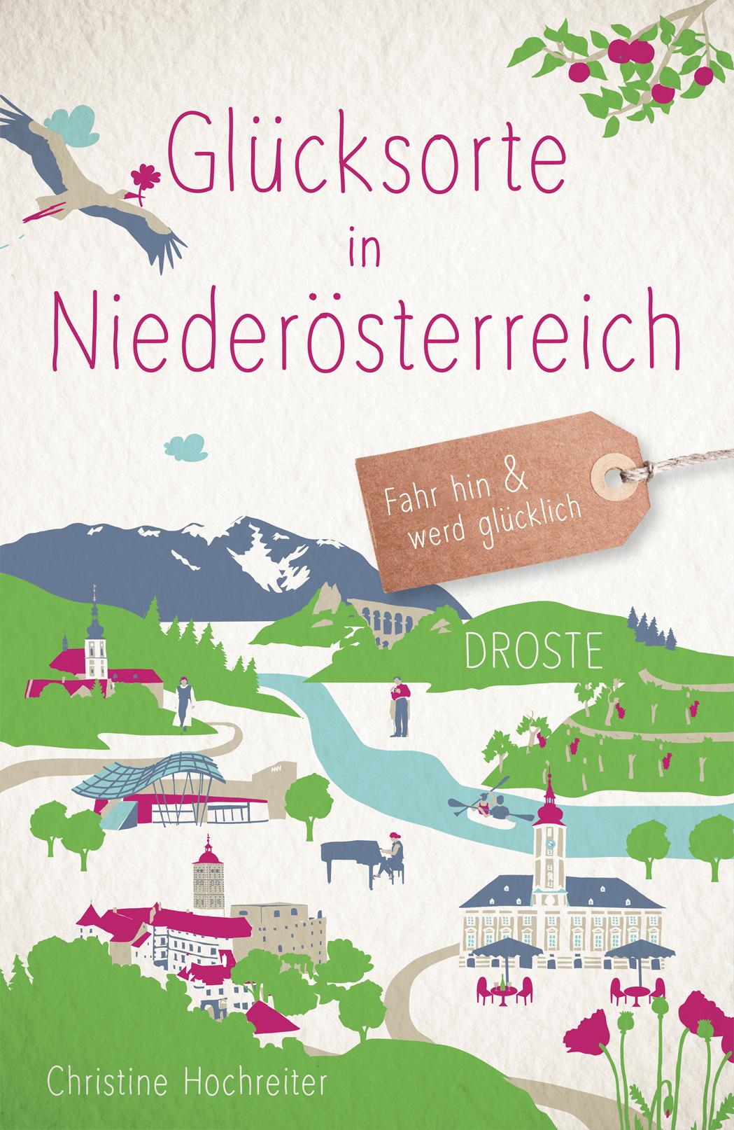 Vorderes Coverbild Glücksorte in Niederösterreich
