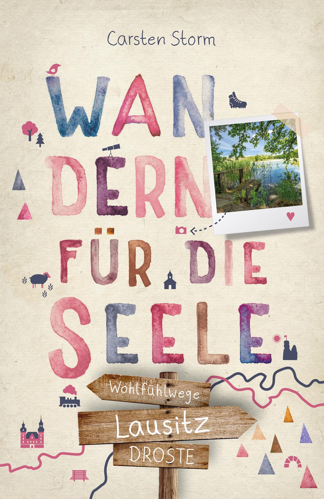 Vorderes Coverbild Lausitz. Wandern für die Seele