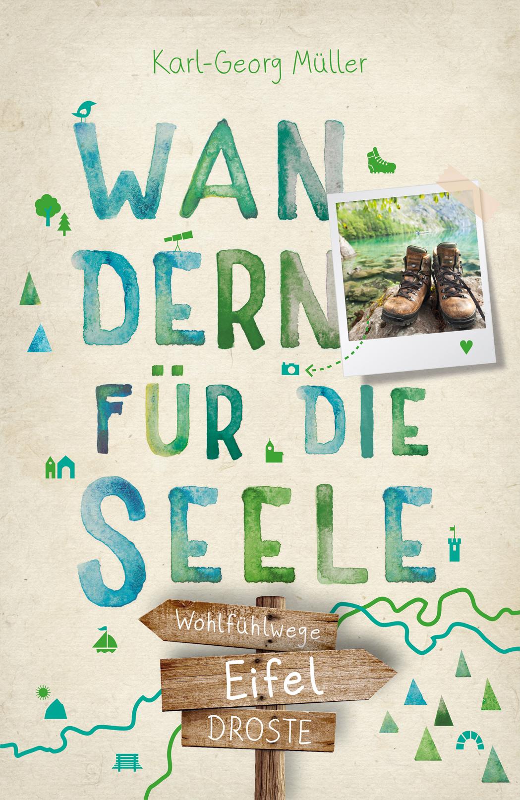 Vorderes Coverbild Eifel. Wandern für die Seele