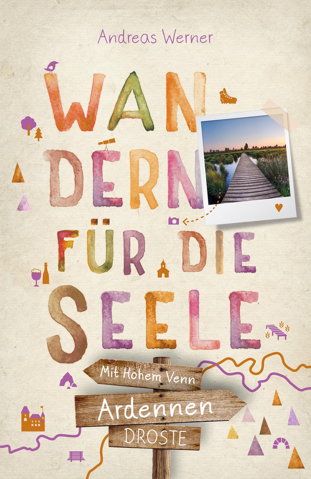 Vorderes Coverbild Ardennen - Mit Hohem Venn. Wandern für die Seele