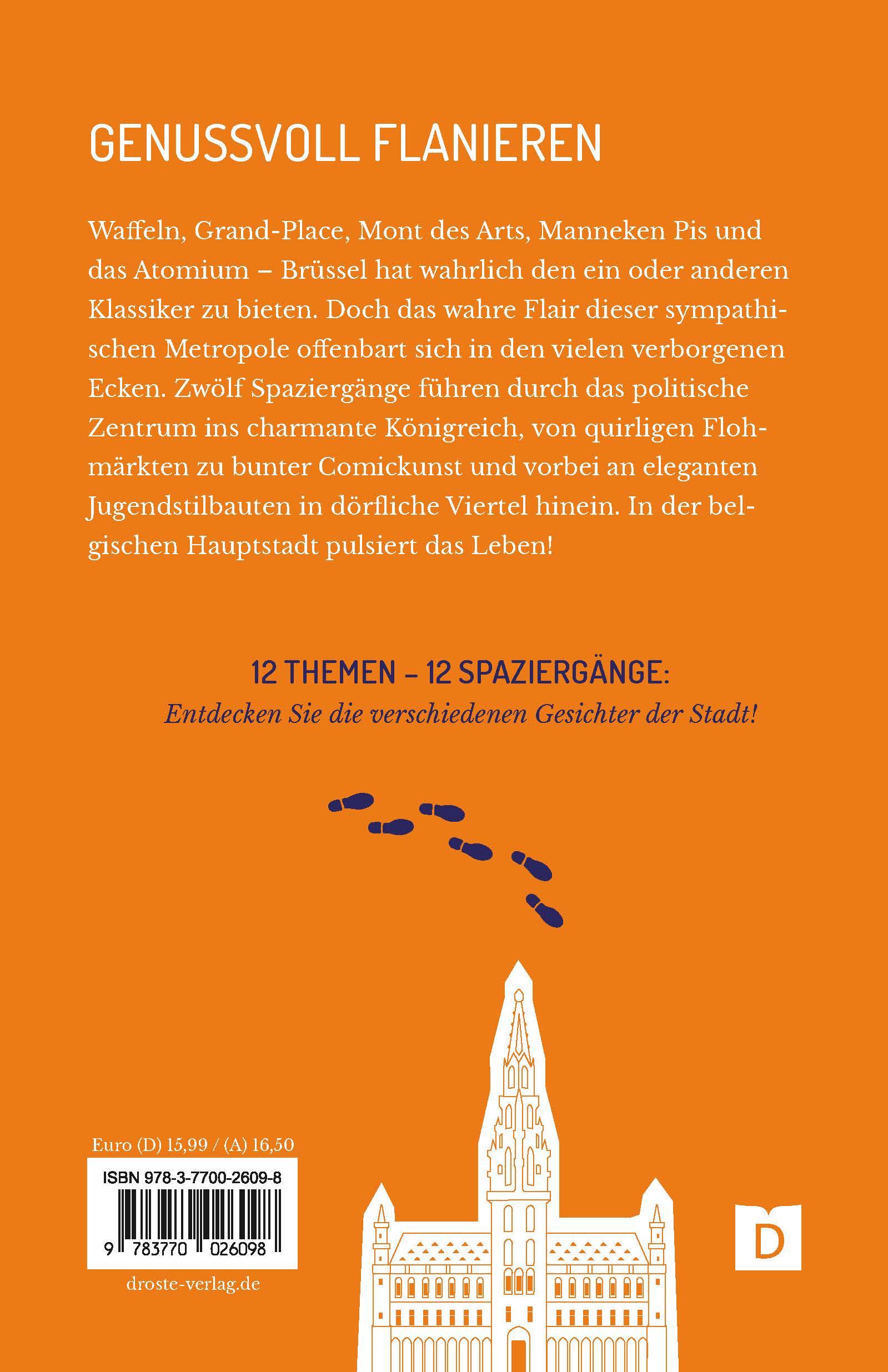 Rückseitencover Zu Fuß durch Brüssel