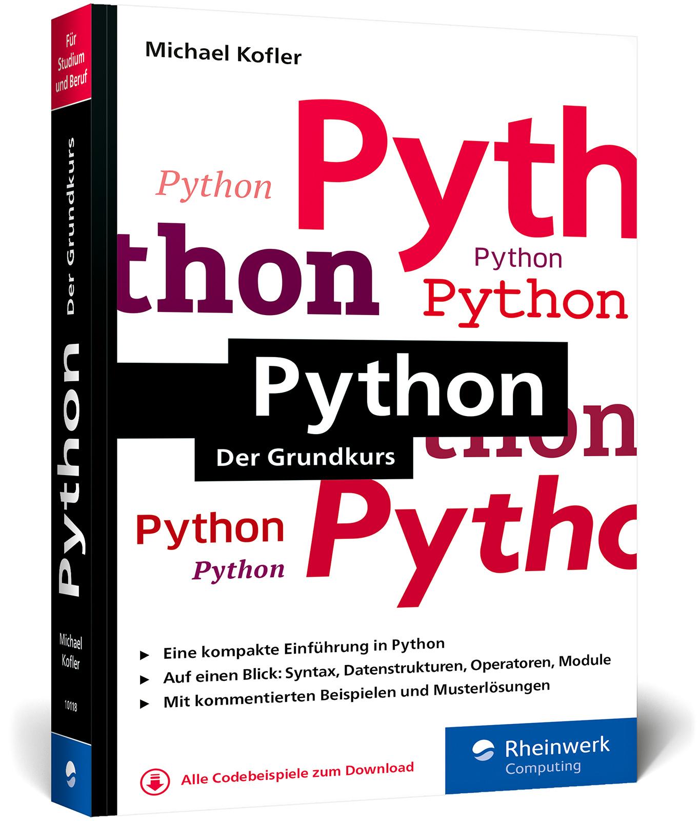 Vorderes Coverbild Python