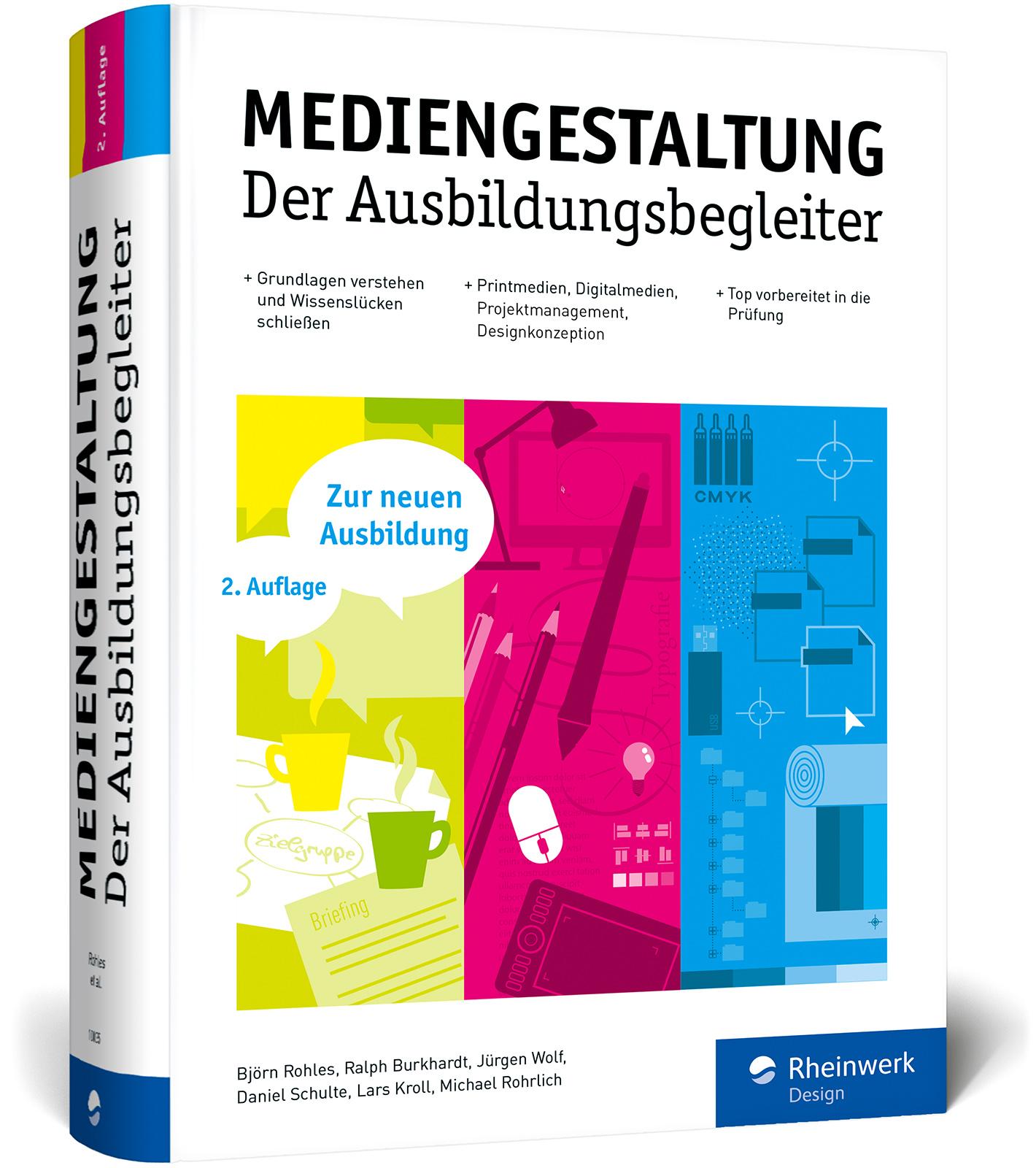 Vorderes Coverbild Mediengestaltung