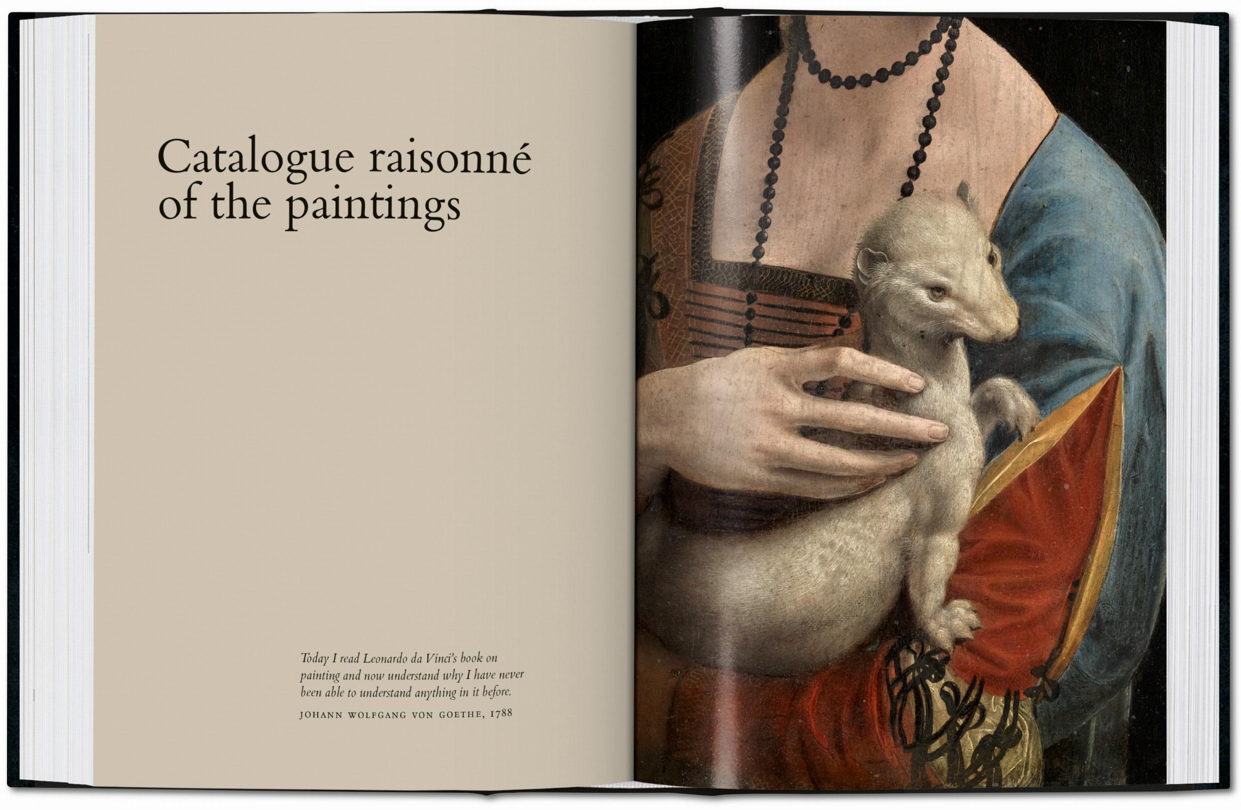 Beispielinhalt (Bild) Leonardo. The Complete Paintings. 45th Ed.