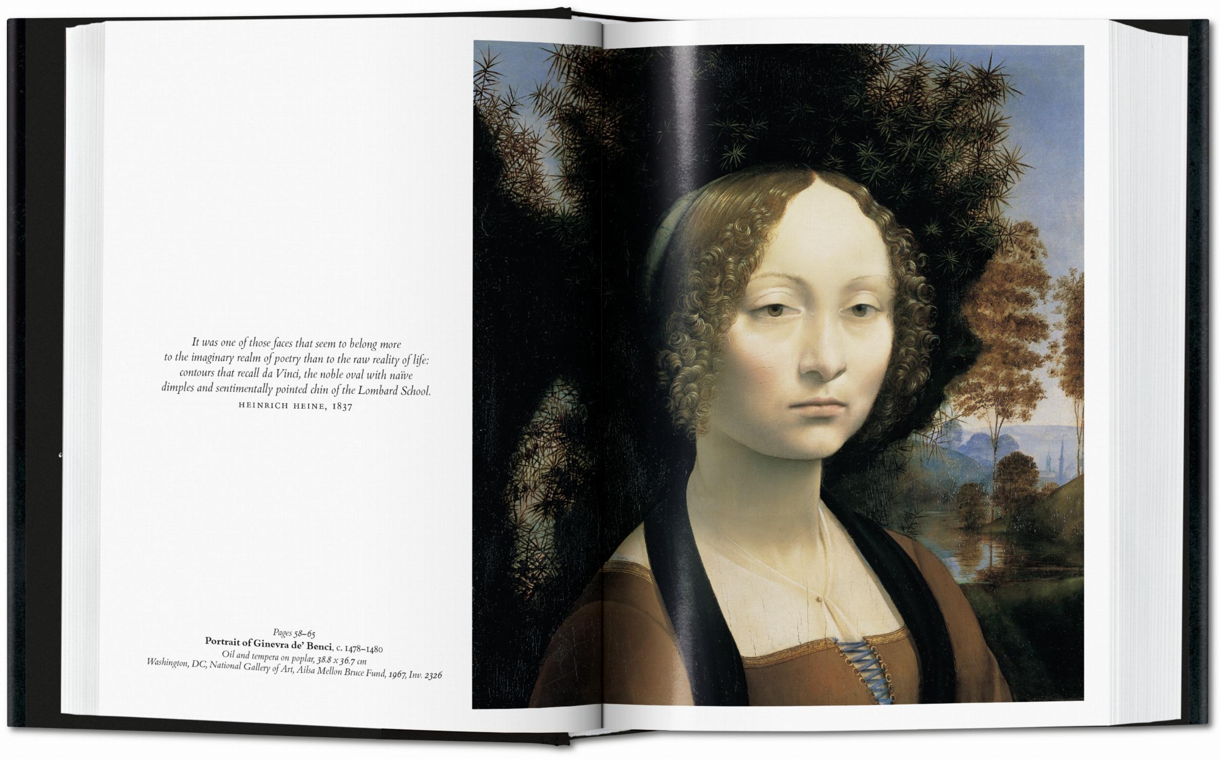 Beispielinhalt (Bild) Leonardo. The Complete Paintings. 45th Ed.