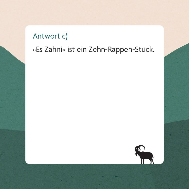 Beispielinhalt (Bild) Dialekt-Quiz Schweiz