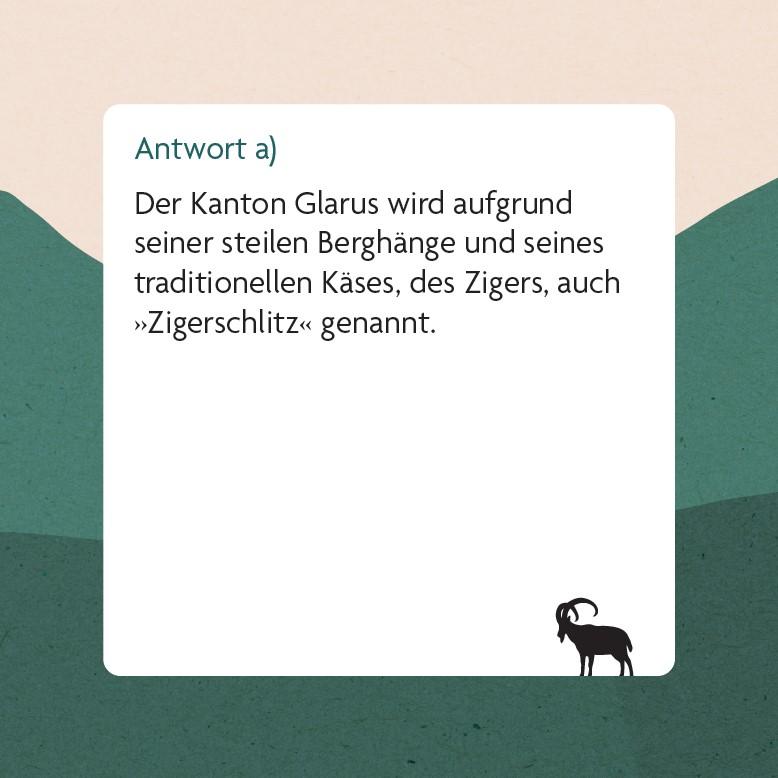Beispielinhalt (Bild) Dialekt-Quiz Schweiz