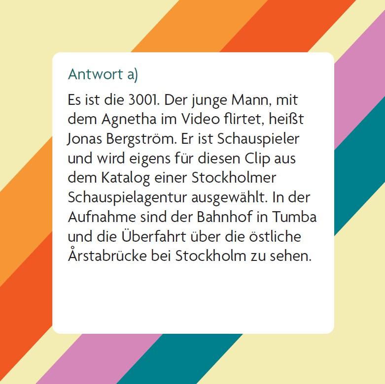 Beispielinhalt (Bild) Das ABBA-Quiz