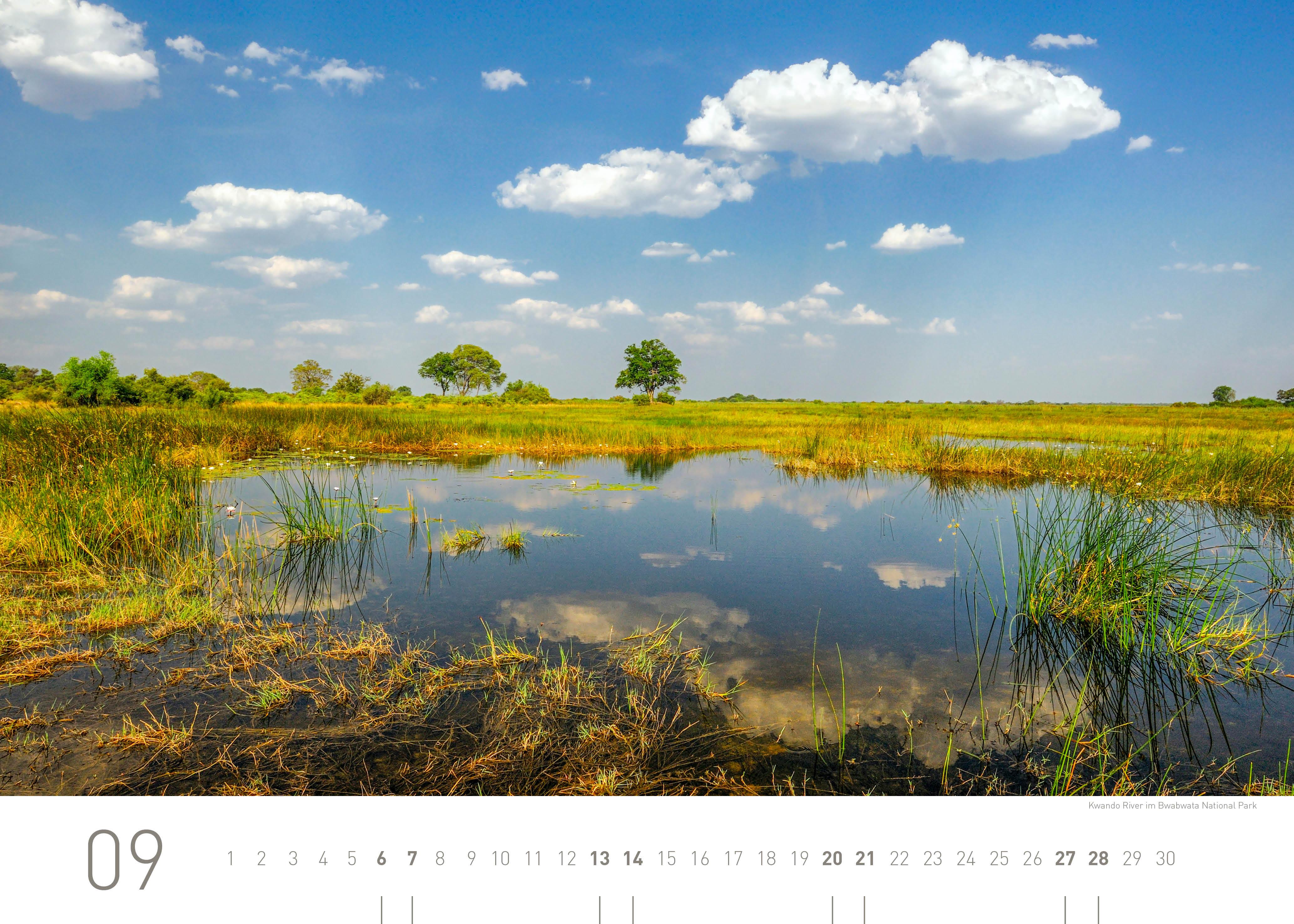 Beispielinhalt (Bild) 360° Namibia Exklusivkalender 2025
