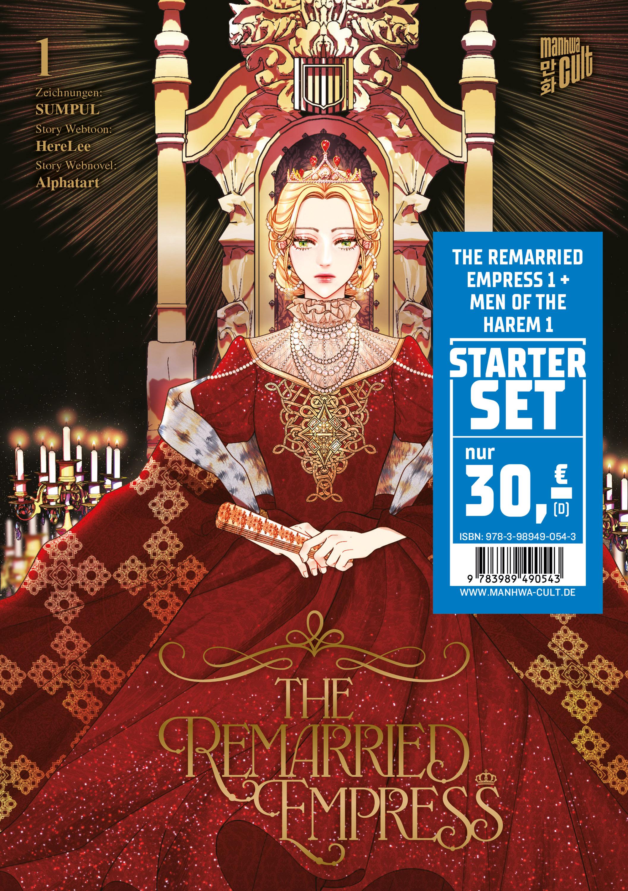 Vorderes Coverbild Starterset: The Remarried Empress 1 & Men of the Harem 1