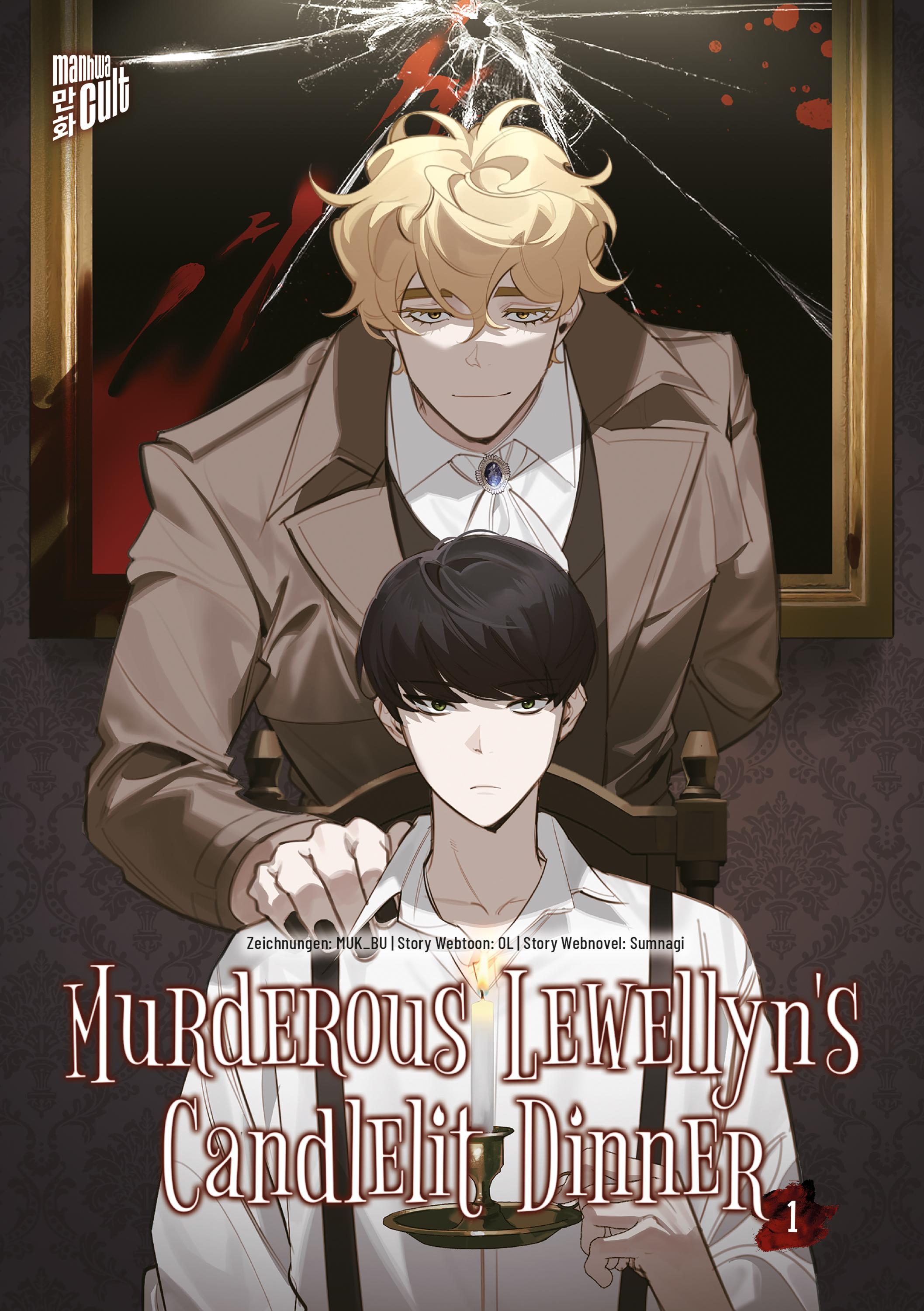 Vorderes Coverbild Murderous Lewellyn's Candlelit Dinner 1