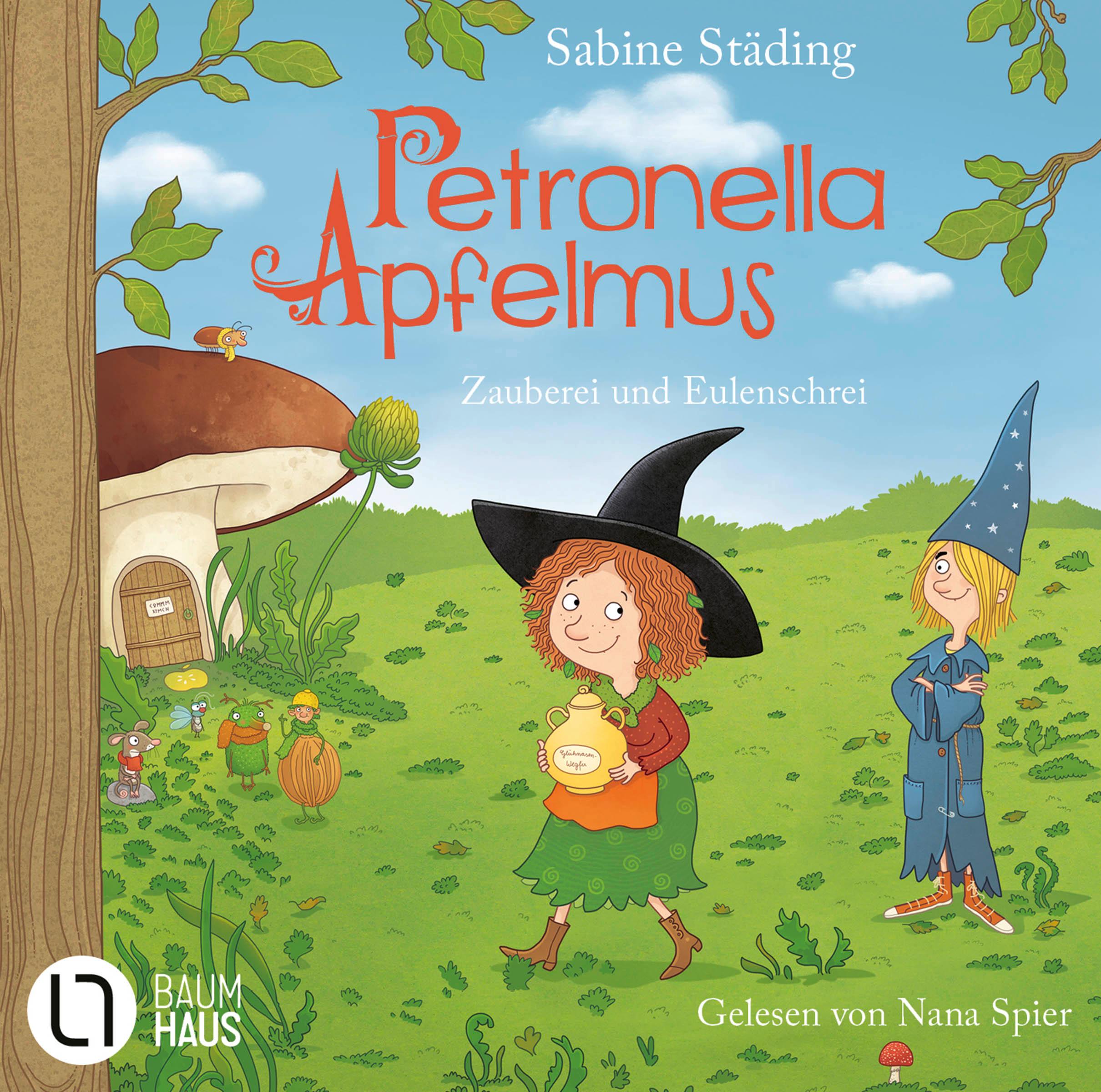 Vorderes Coverbild Petronella Apfelmus - Zauberei und Eulenschrei