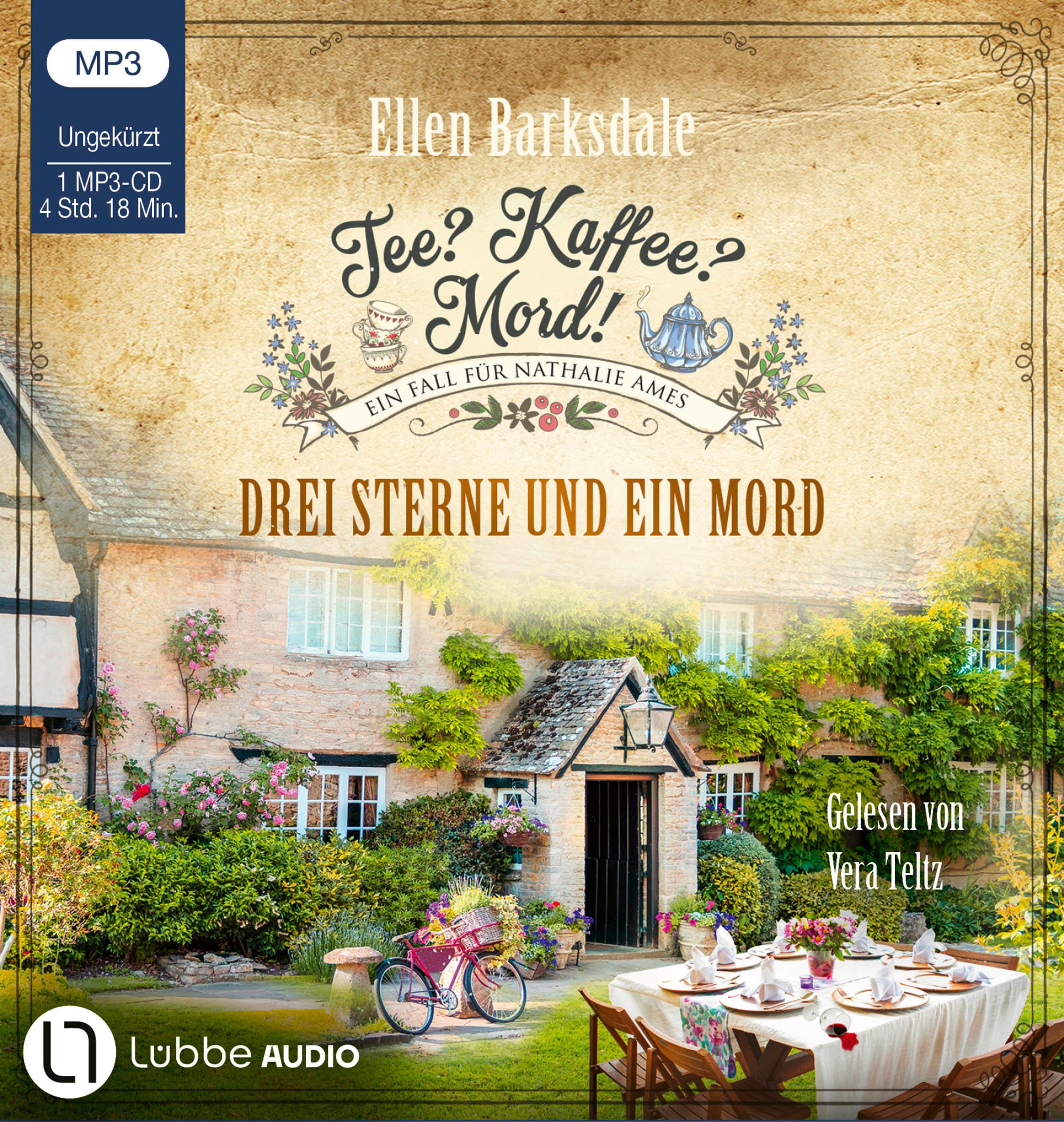 Vorderes Coverbild Tee? Kaffee? Mord! - Drei Sterne und ein Mord