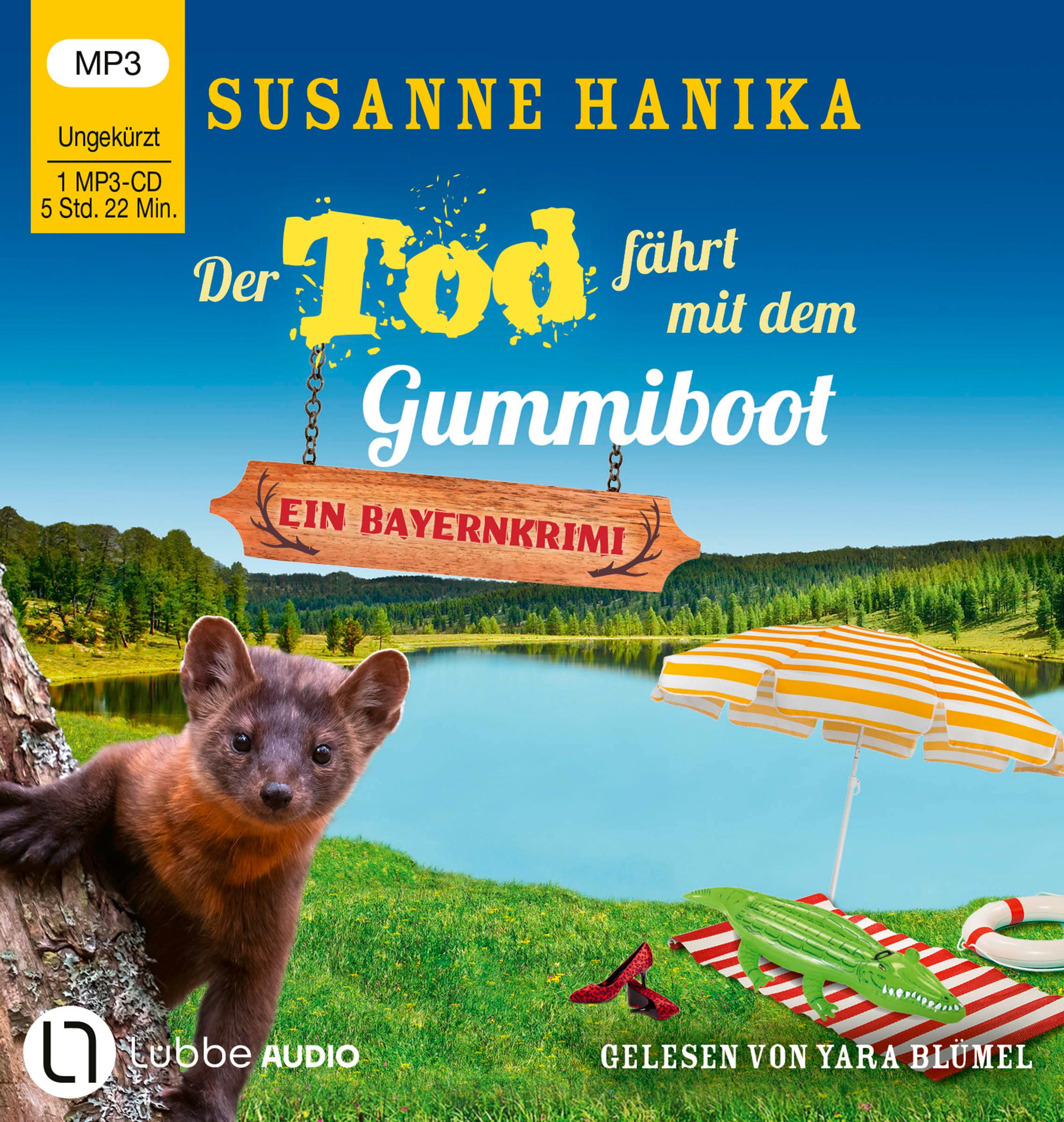 Vorderes Coverbild Der Tod fährt mit dem Gummiboot