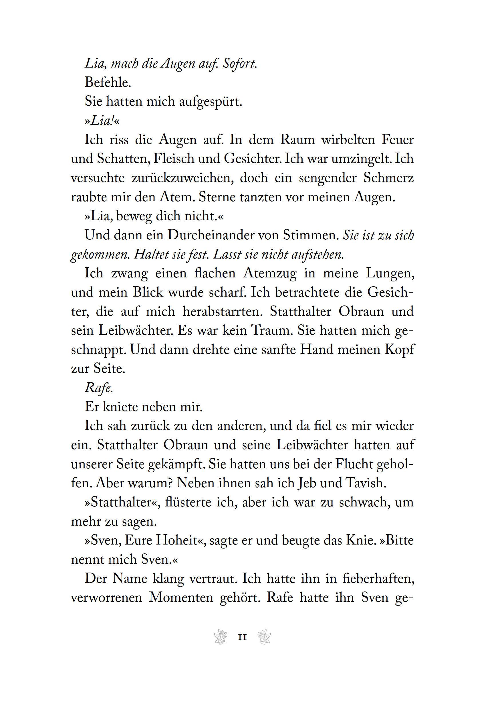 Beispielinhalt (Bild) Der Glanz der Dunkelheit