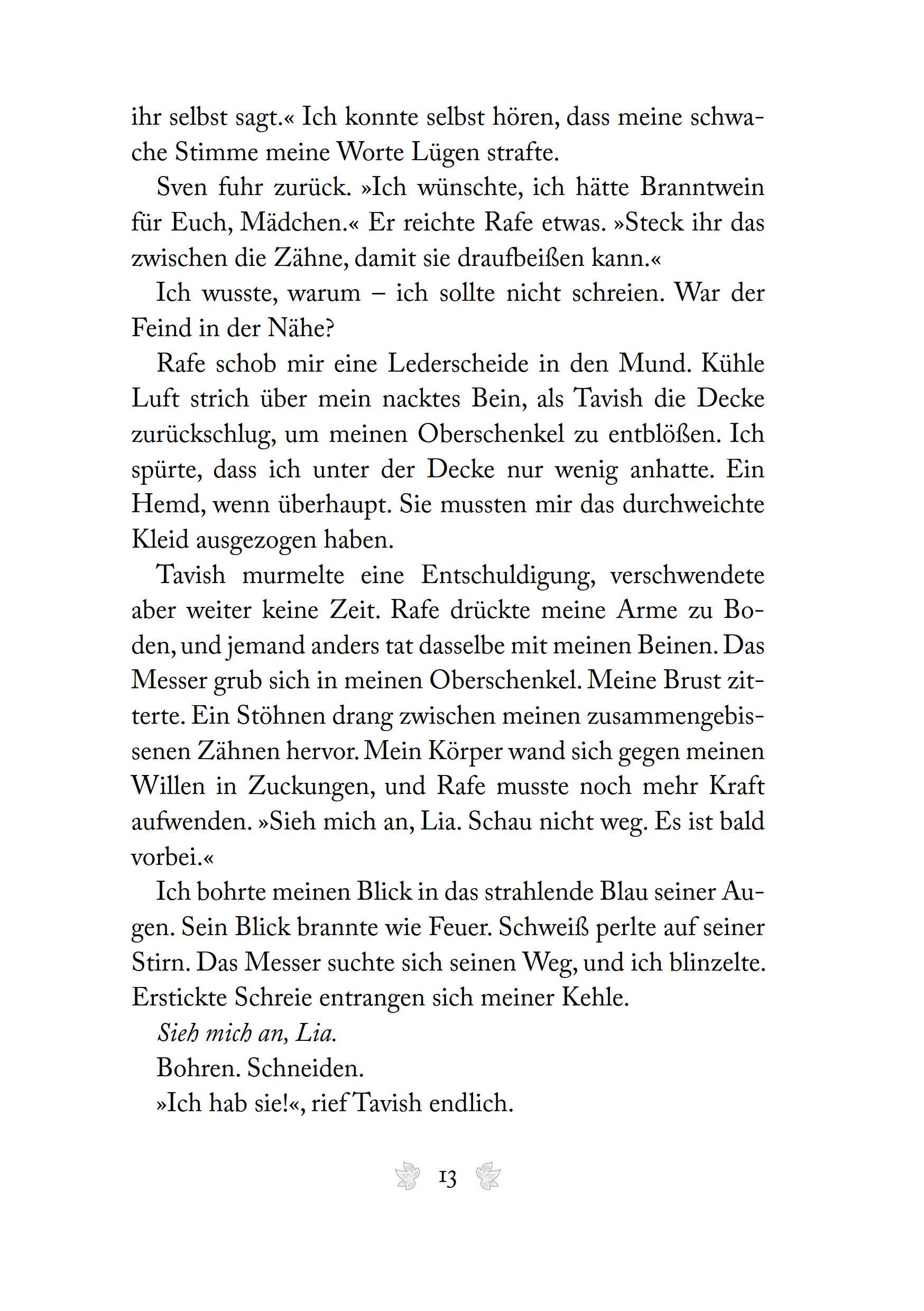 Beispielinhalt (Bild) Der Glanz der Dunkelheit