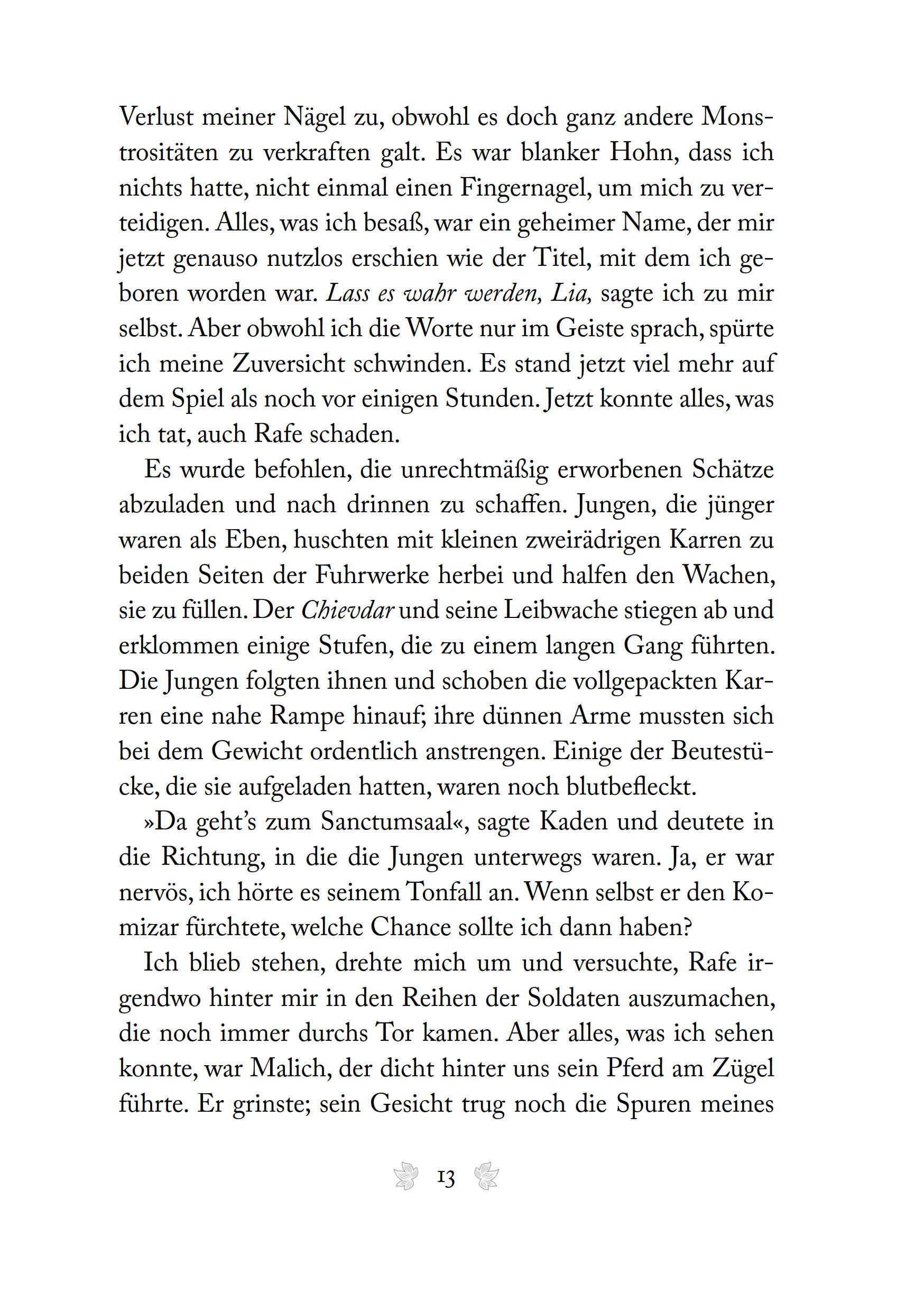 Beispielinhalt (Bild) Das Herz des Verräters